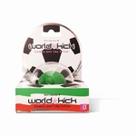 World Kick mini vibrerende voetbal, (vibratie ei)  groen 